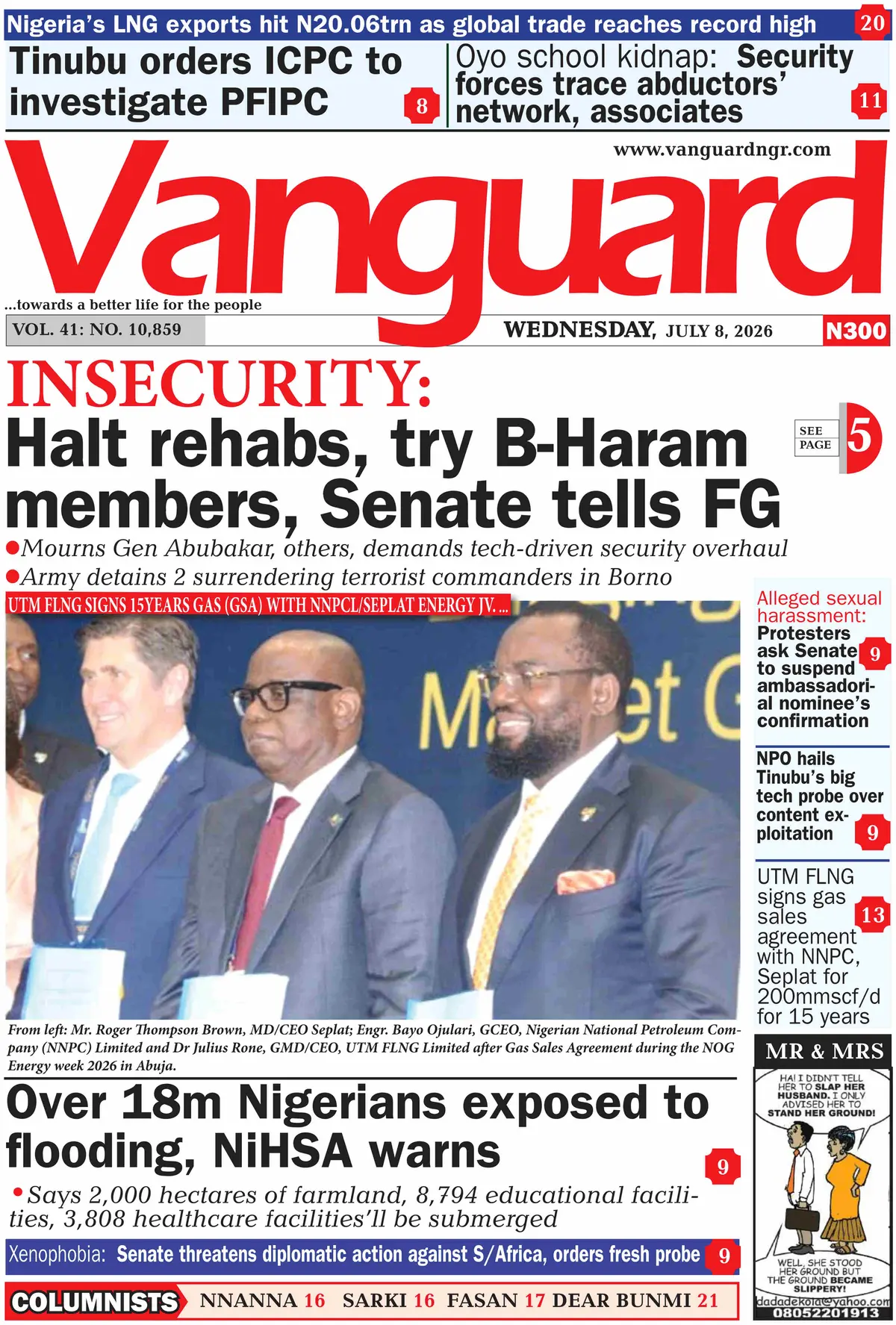 Cover Vanguard 08/07/2026