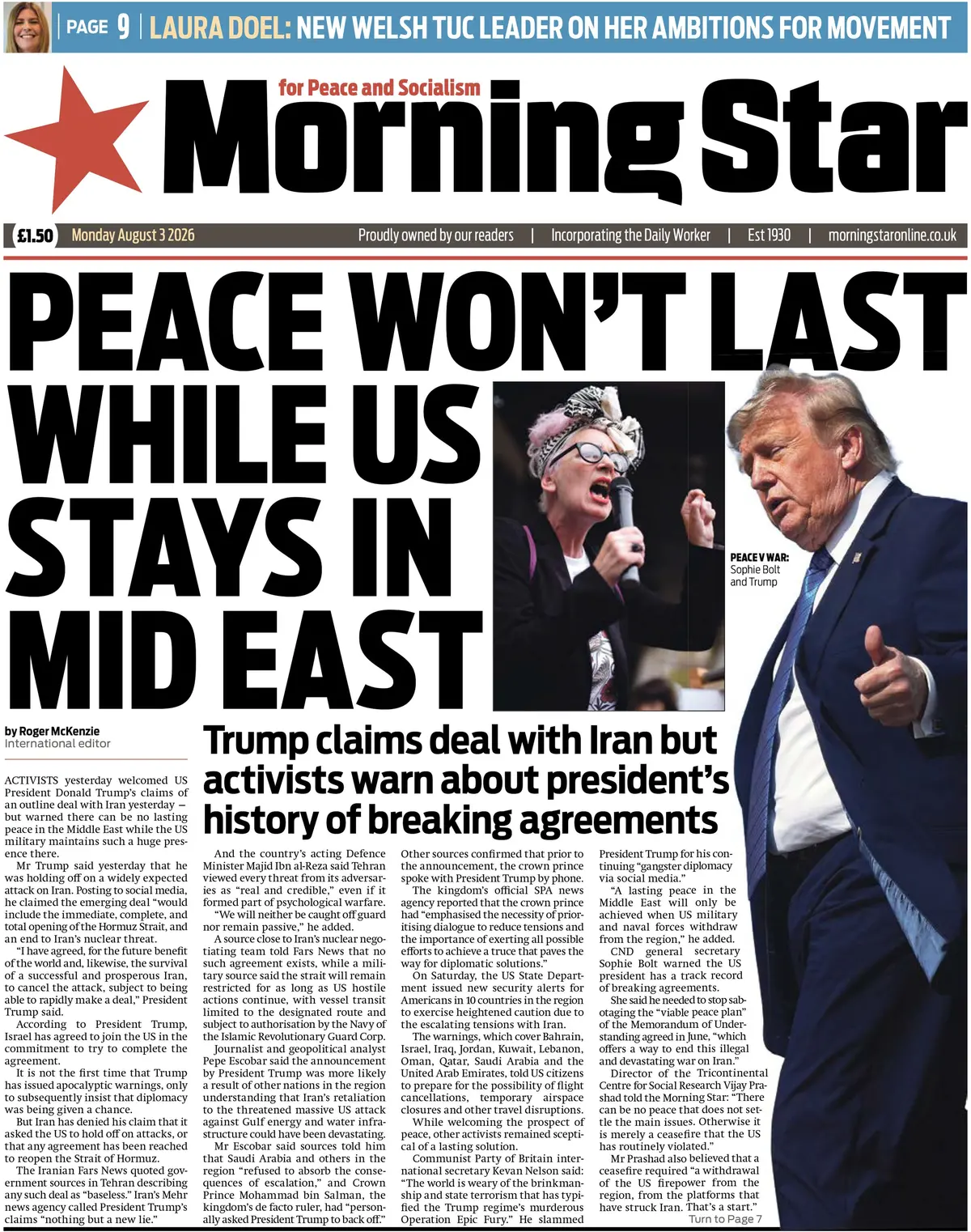 Cover Morning Star 03/08/2026