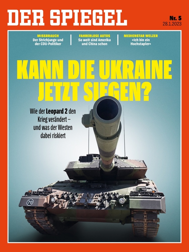 Der Spiegel - Cover - 28/01/2023