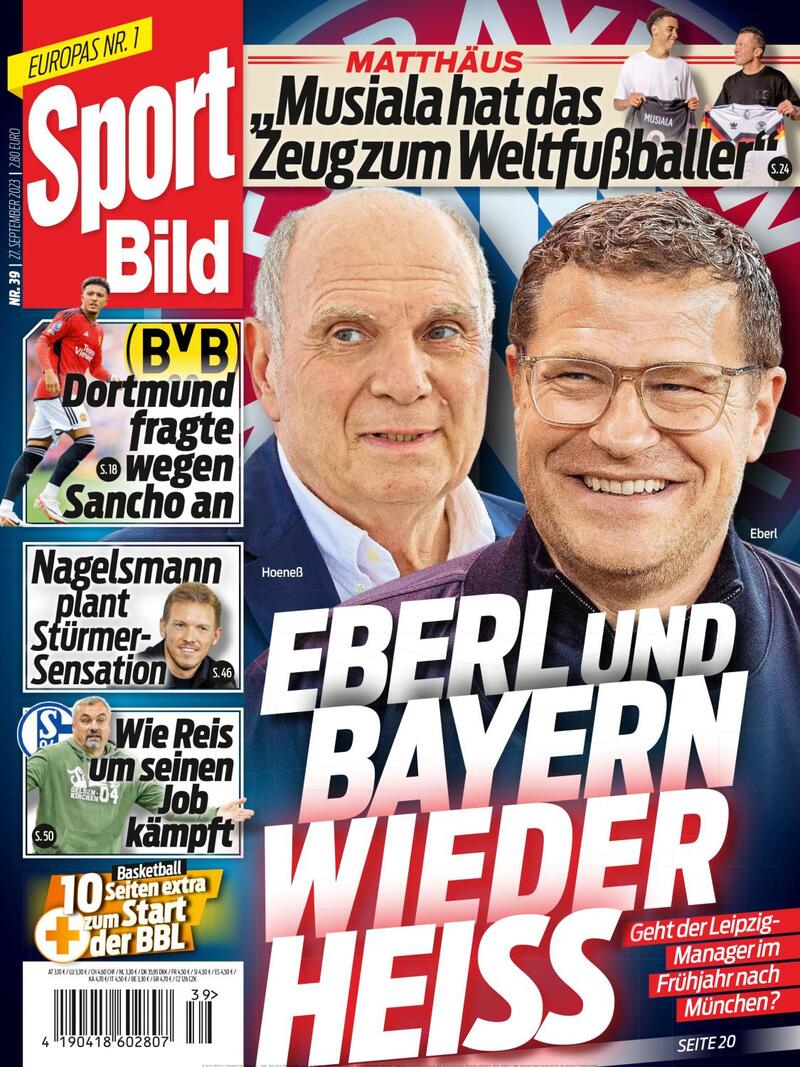 Sport Bild - Cover - 27/09/2023
