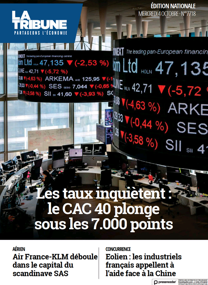 La Tribune Today's Cover Front Pages