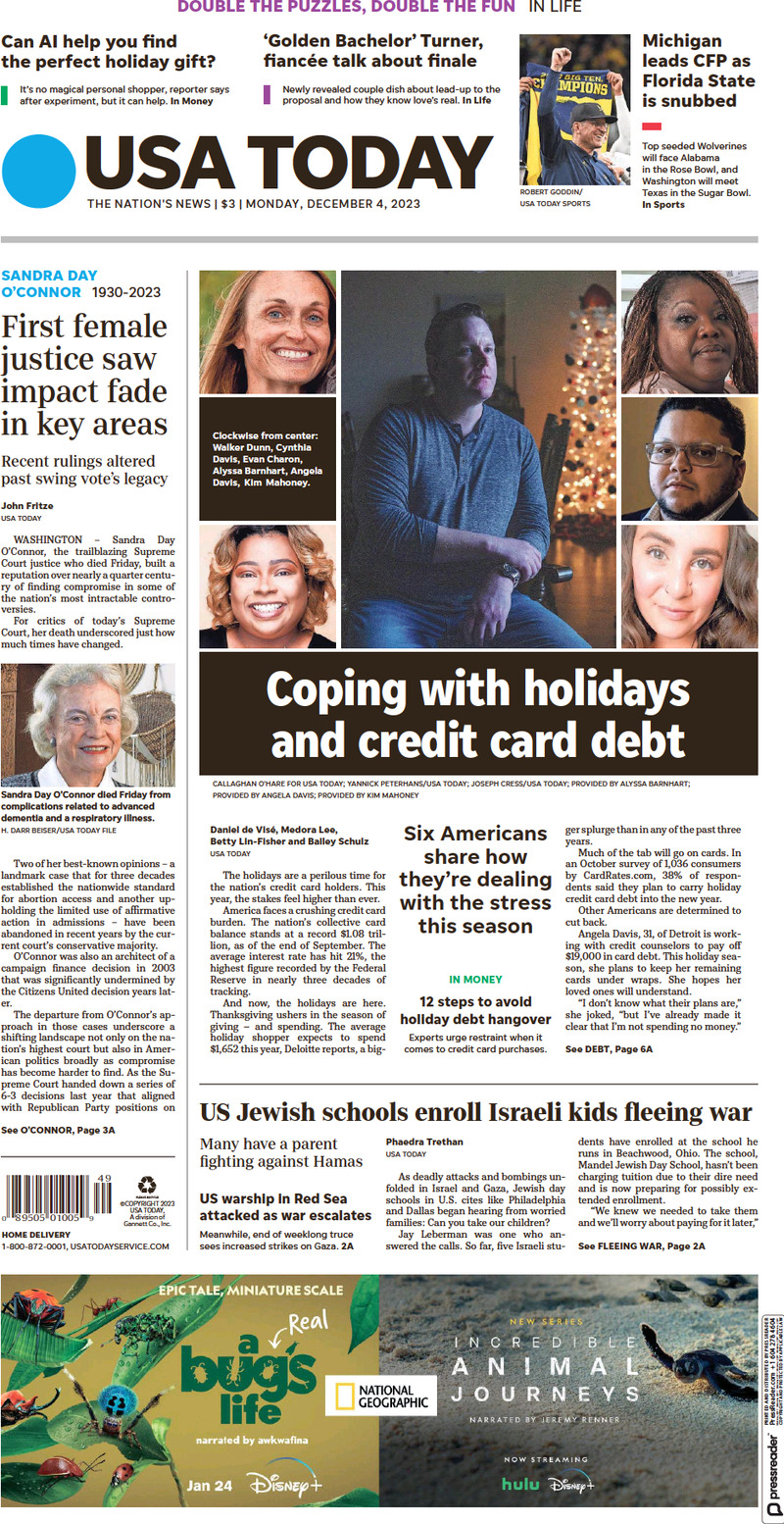 USA Today - Cover - 04/12/2023