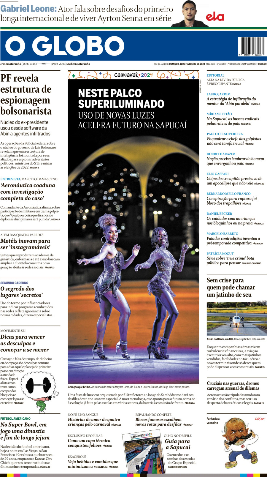 O Globo - Today's Cover | Front Pages
