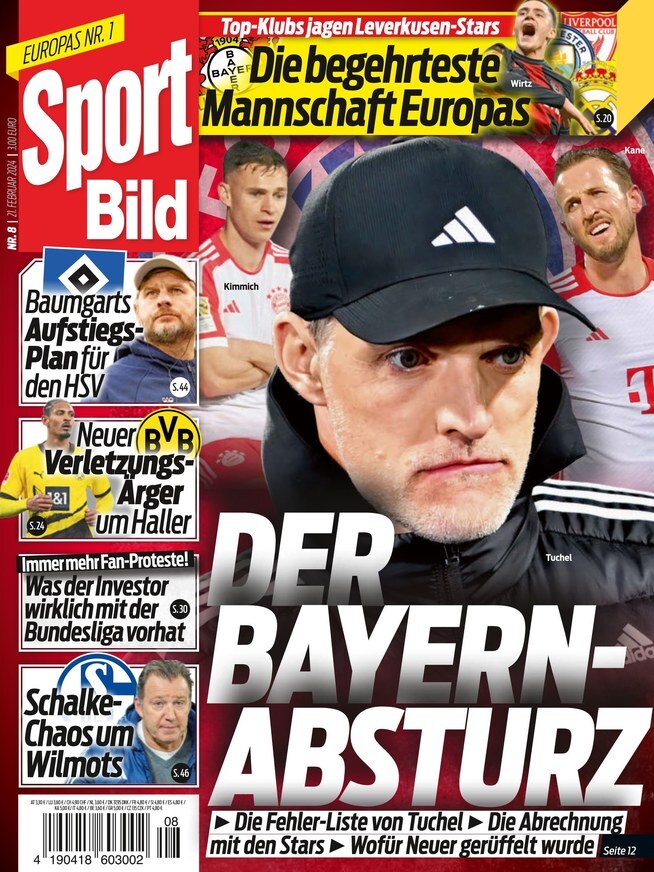 Sport Bild - Cover - 21/02/2024