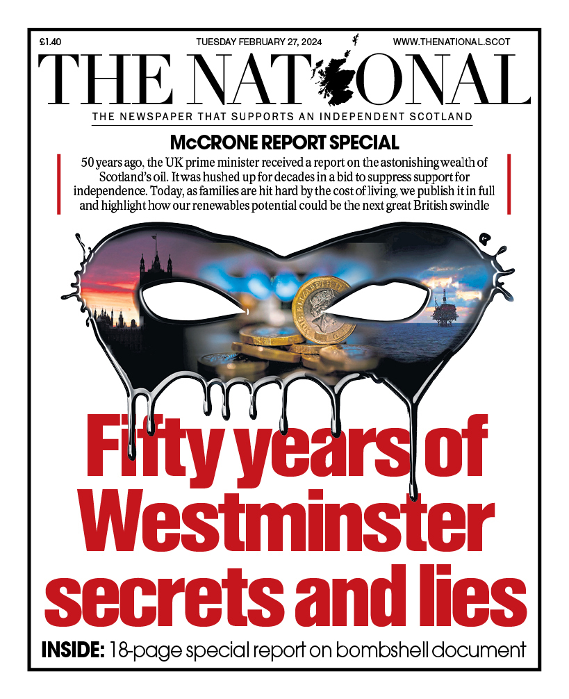 The national scotland today s cover front pages
