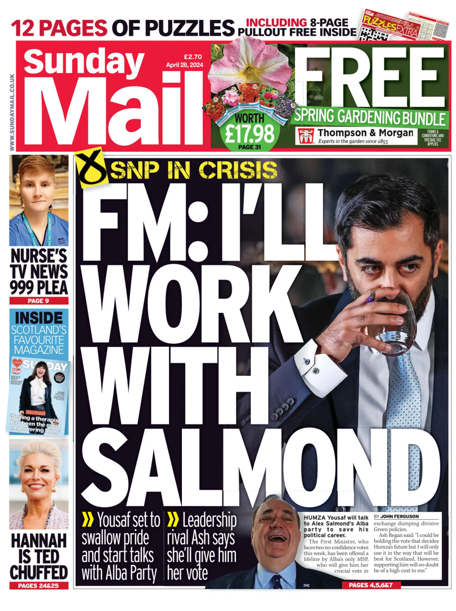 Sunday Mail - Cover - 04/28/2024