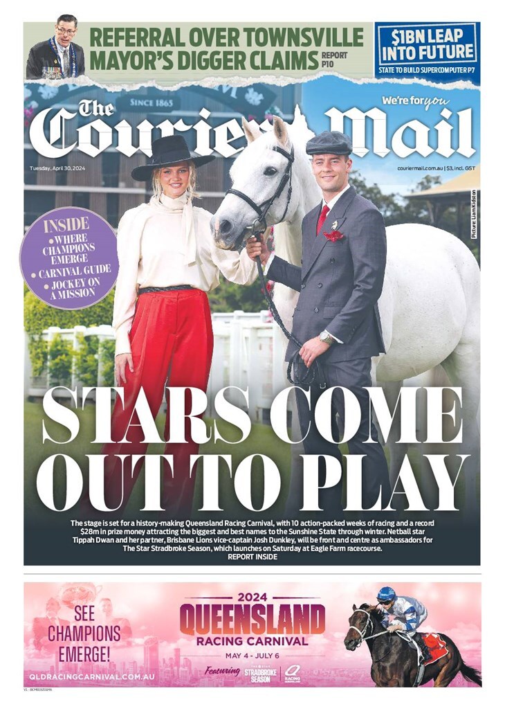 The Courier-Mail - Front Page - 04/30/2024