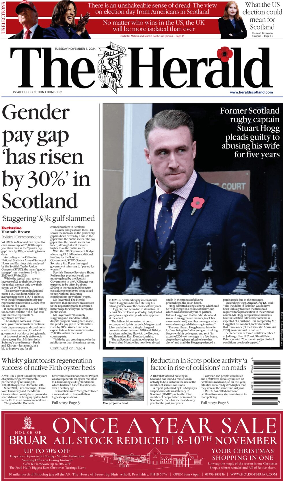 The herald scotland today s cover paper front pages
