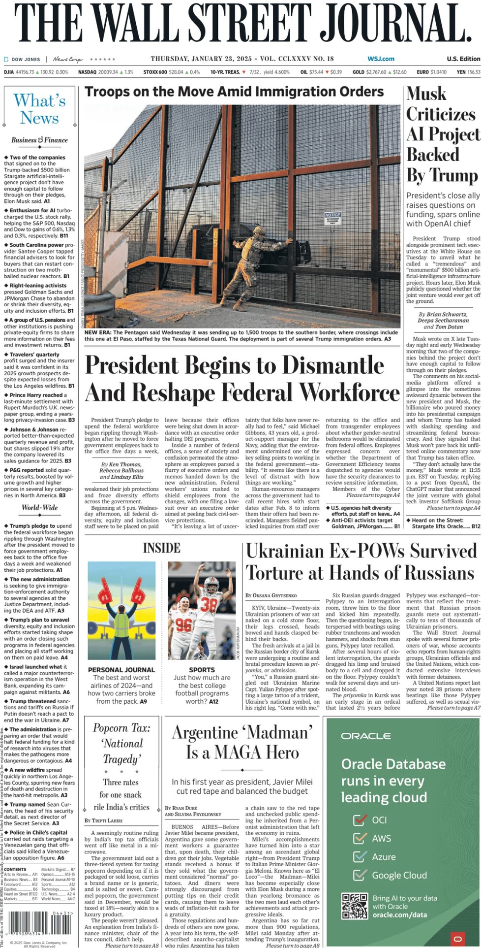 🌐🗞️ #FrontPage Headlines…