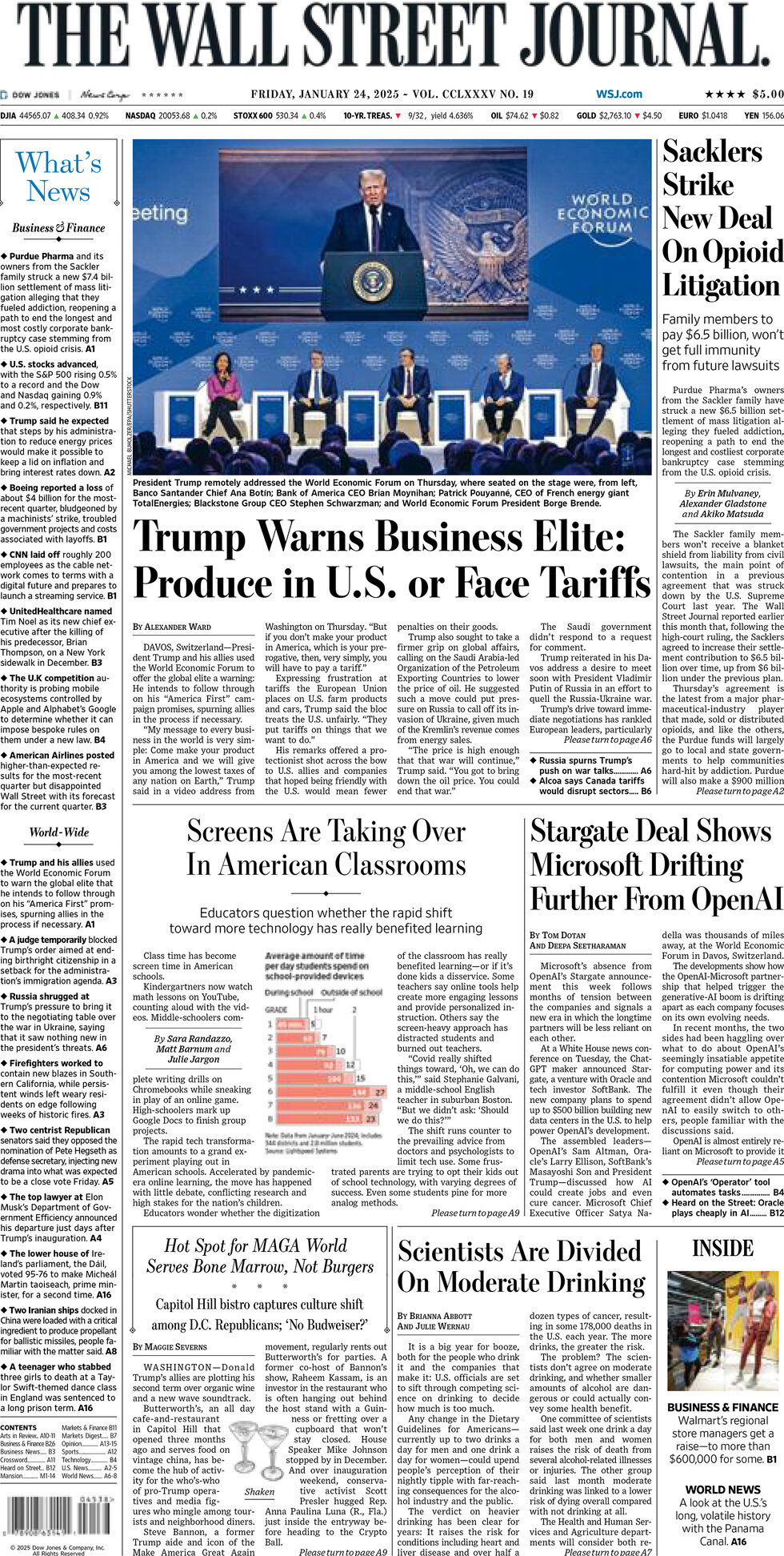 🌐🗞️ #FrontPage Headlines…
