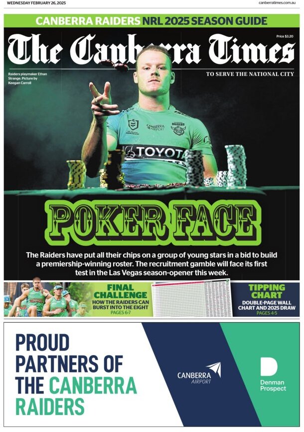 Front Page Canberra Times Today Front Page Canberra Times Today