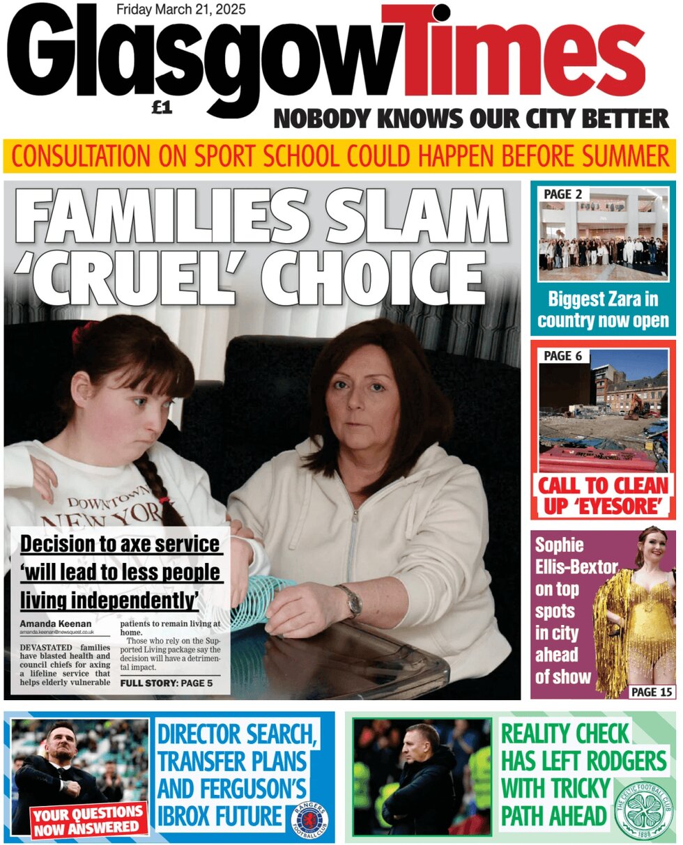 Glasgow Times - Front Page - 03/21/2025