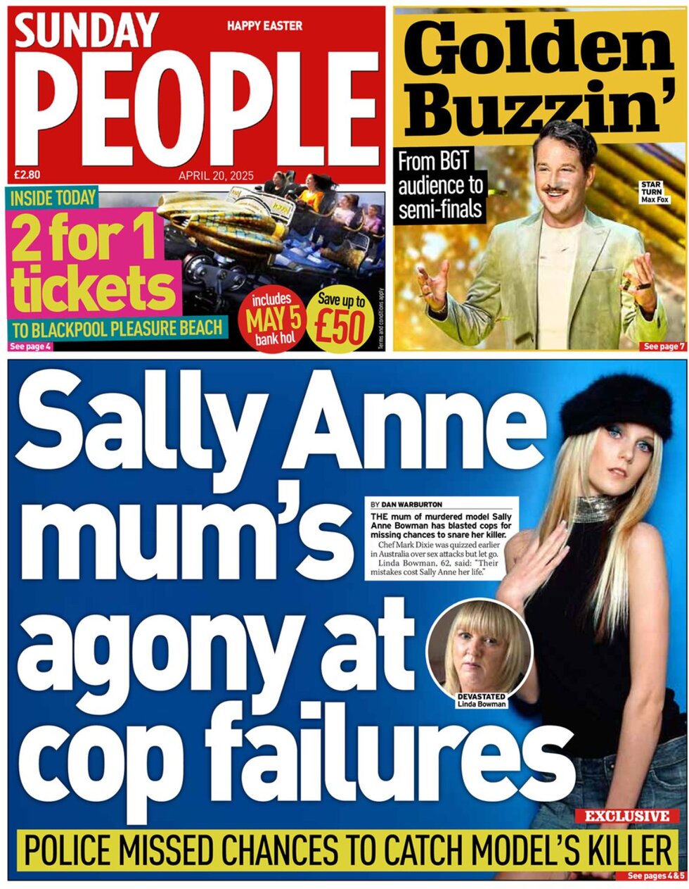 Sunday People - Cover - 04/20/2025