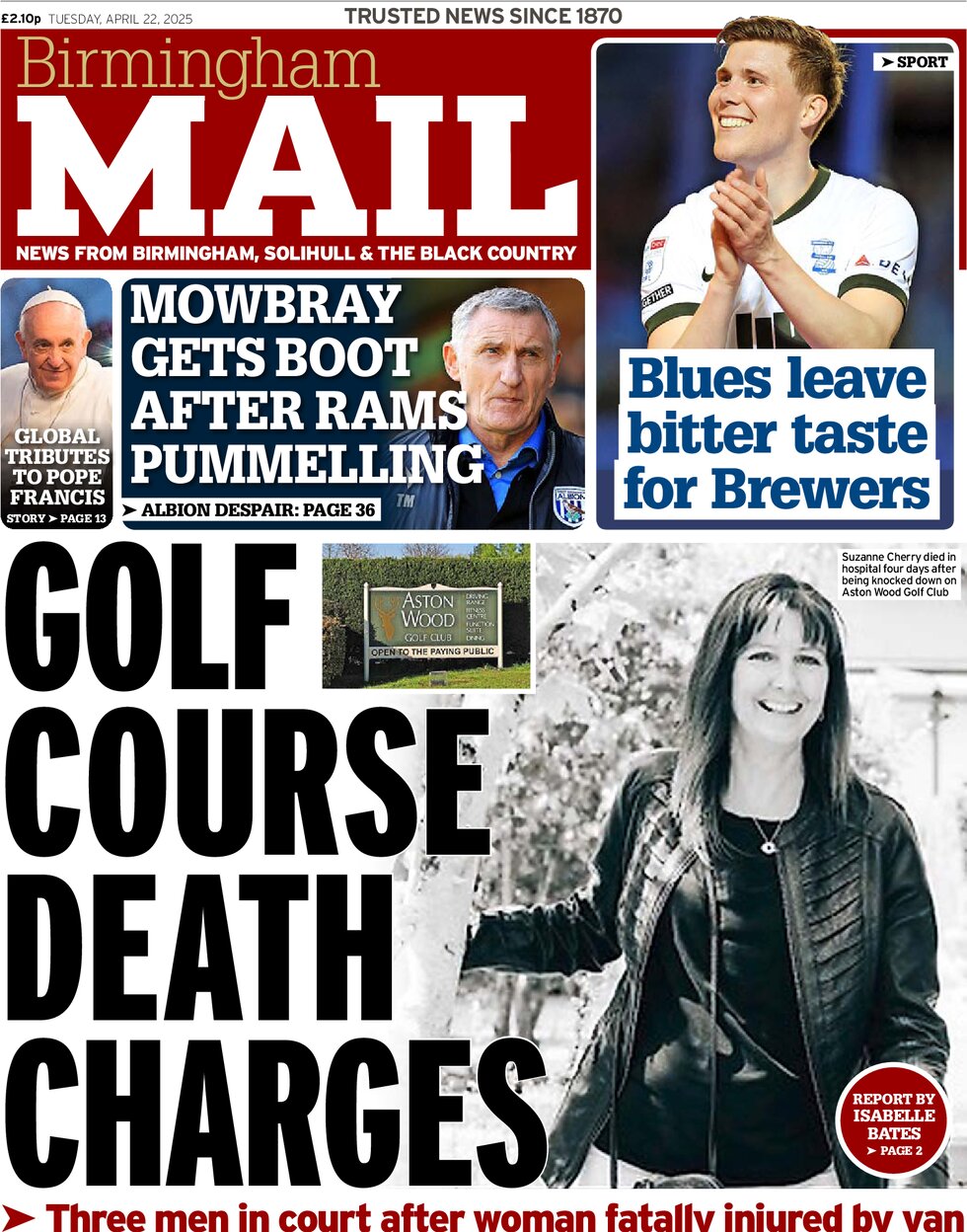 Birmingham Mail - Front Page - 04/22/2025