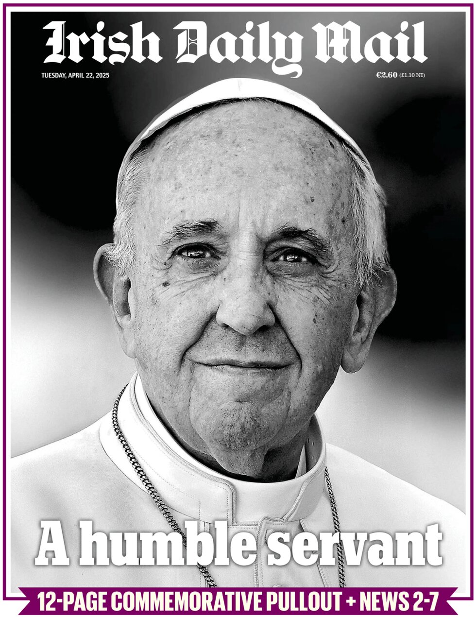 Irish Daily Mail - Front Page - 04/22/2025