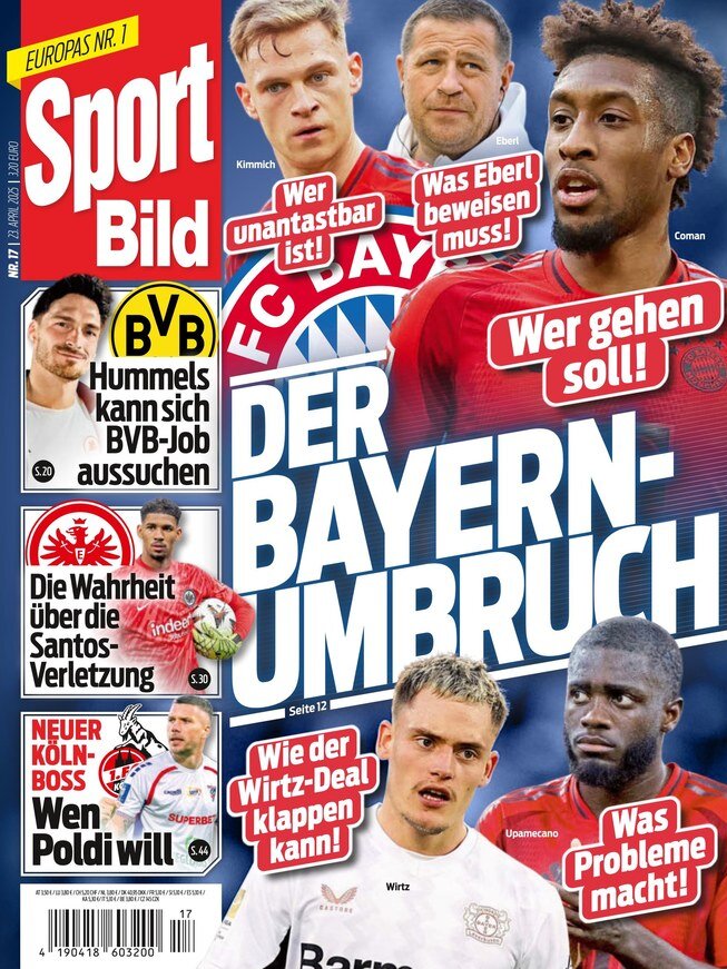 Sport Bild - Cover - 04/23/2025
