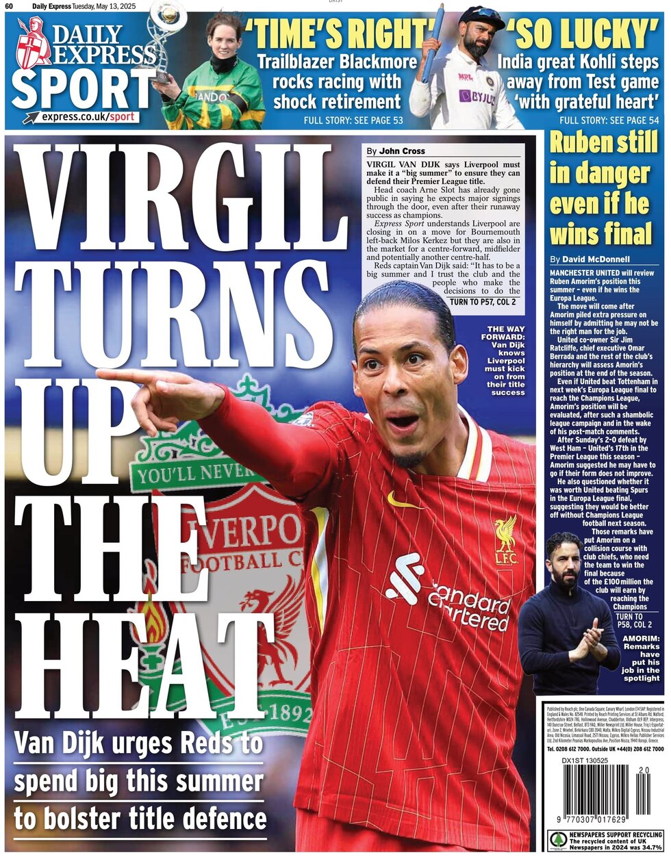 🏟️ 🗞️ #FrontPage Sports…