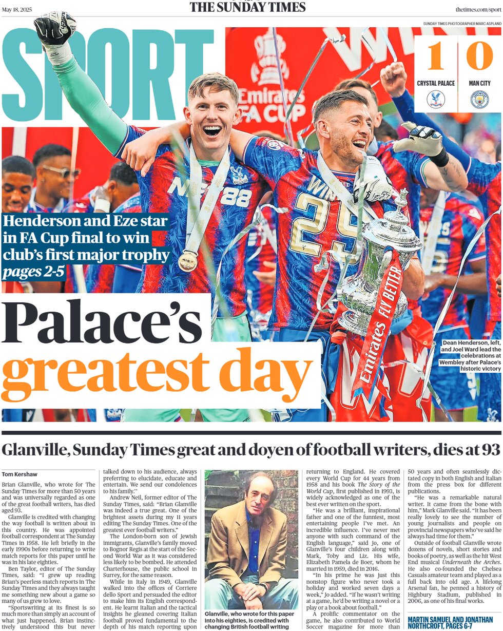 🏟️ 🗞️ #FrontPage Sports…