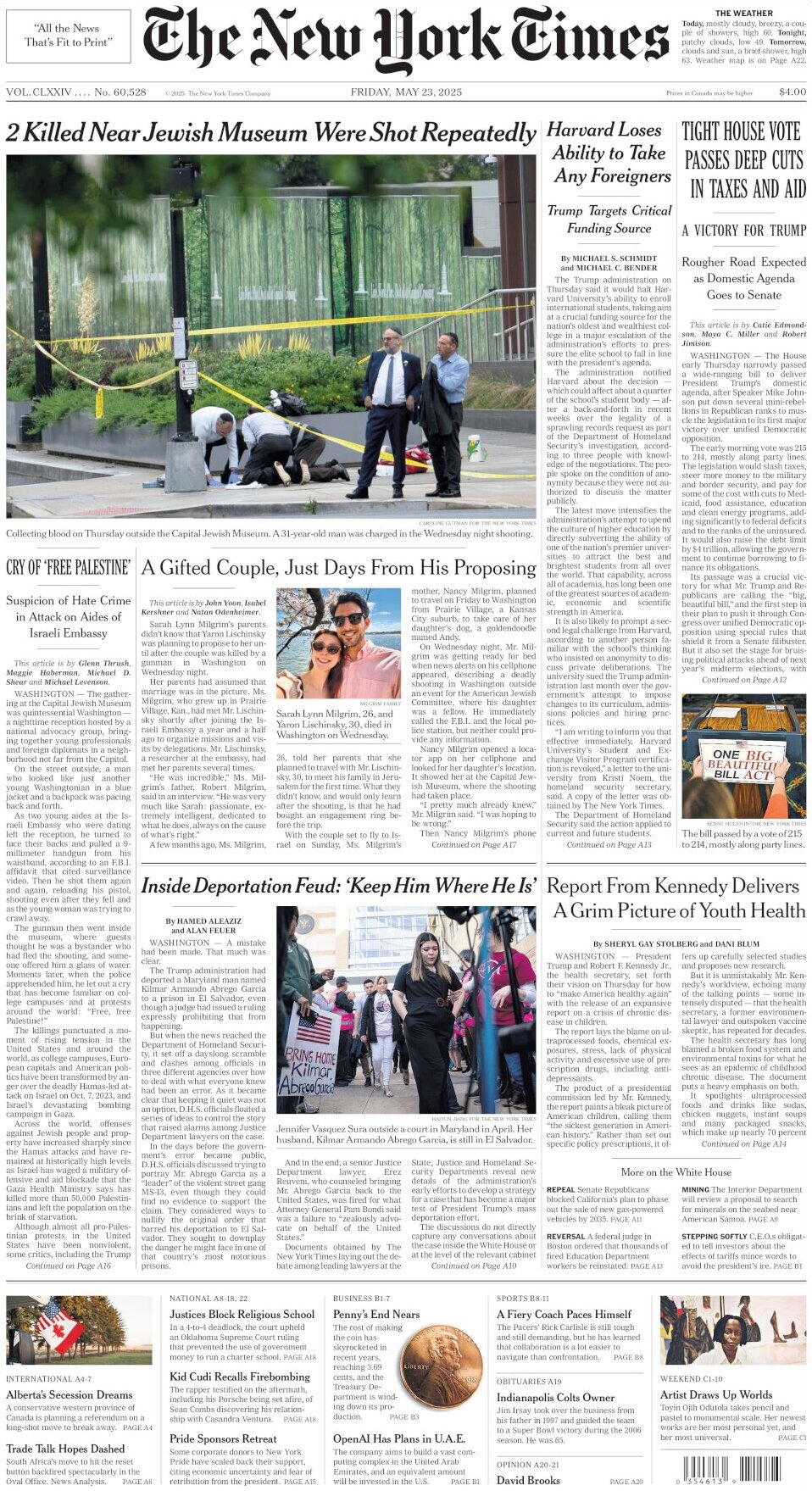 🌐🗞️ #FrontPage Headlines…