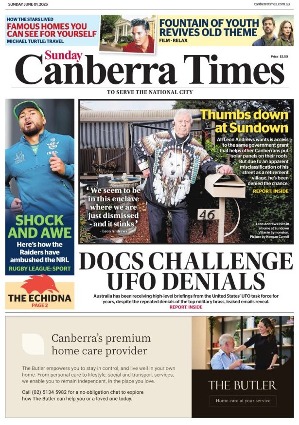 The Canberra Times Today s Front Page 01 06 2025 the-canberra-times-today-s-front-page-01-06-2025