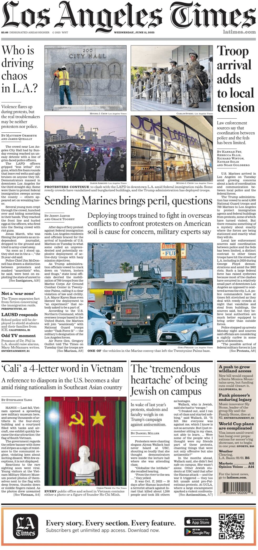🌐🗞️ #FrontPage Headlines…