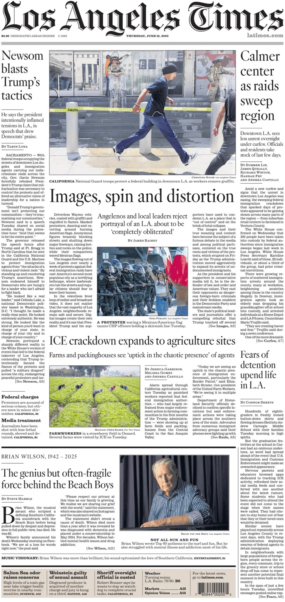 🌐🗞️ #FrontPage Headlines…
