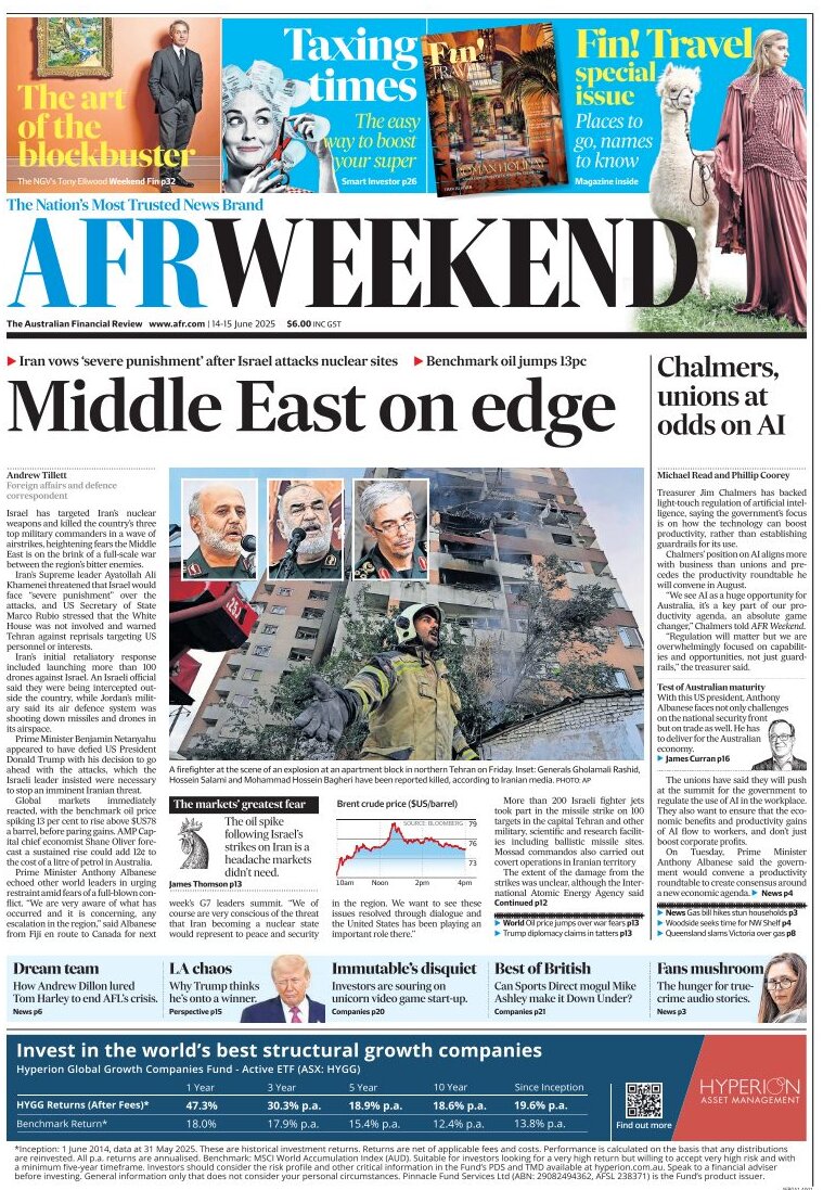 Financial Review - Front Page - 06/15/2025