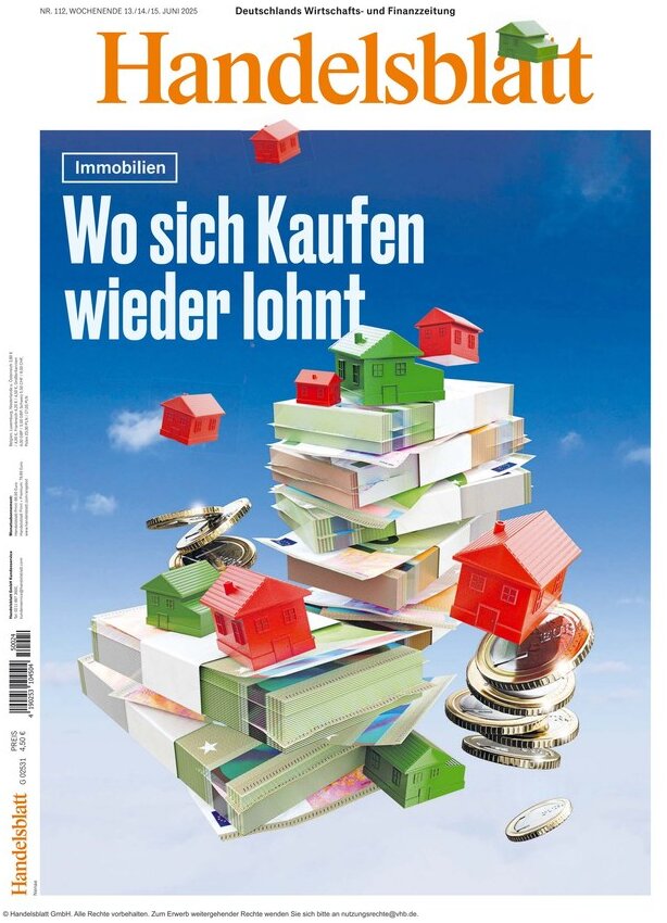 Handelsblatt - Front Page - 06/15/2025