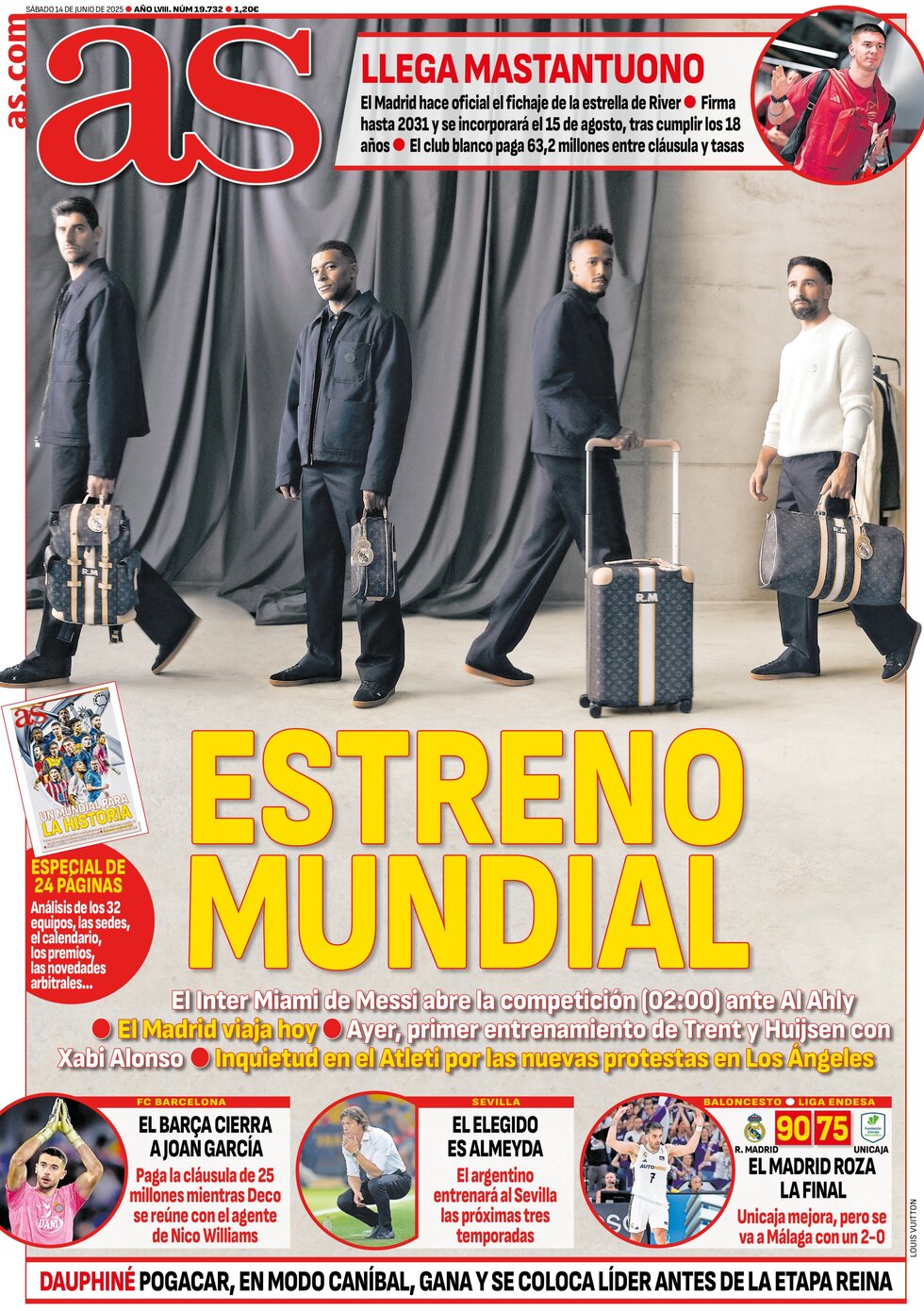 AS (Madrid) - Front Page - 06/14/2025