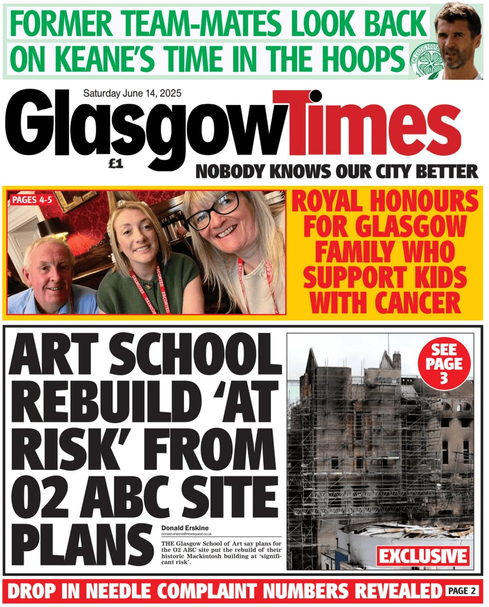 Glasgow Times - Front Page - 06/14/2025