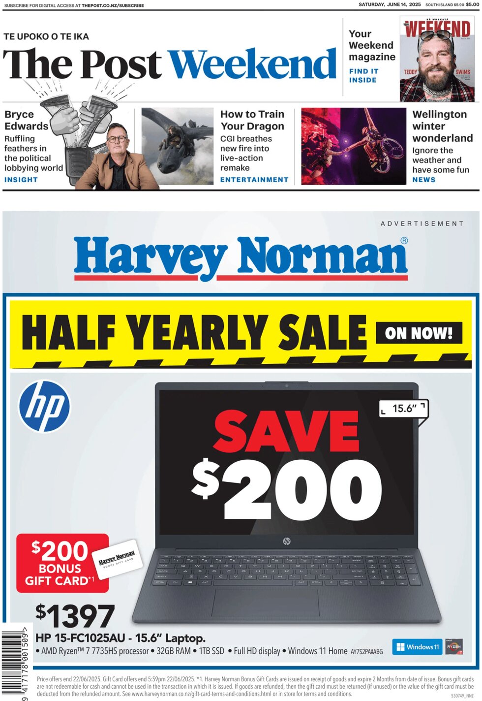 The Post (NZ) - Front Page - 06/14/2025