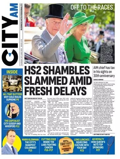 City A.M. - Front Page - 06/19/2025