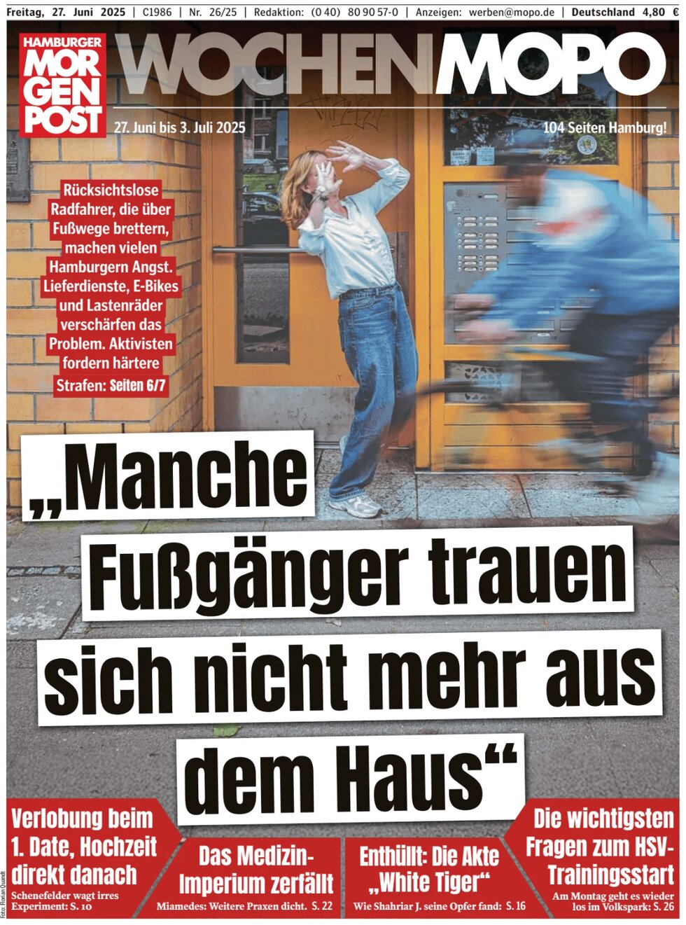 Hamburger Morgenpost - Cover - 06/27/2025