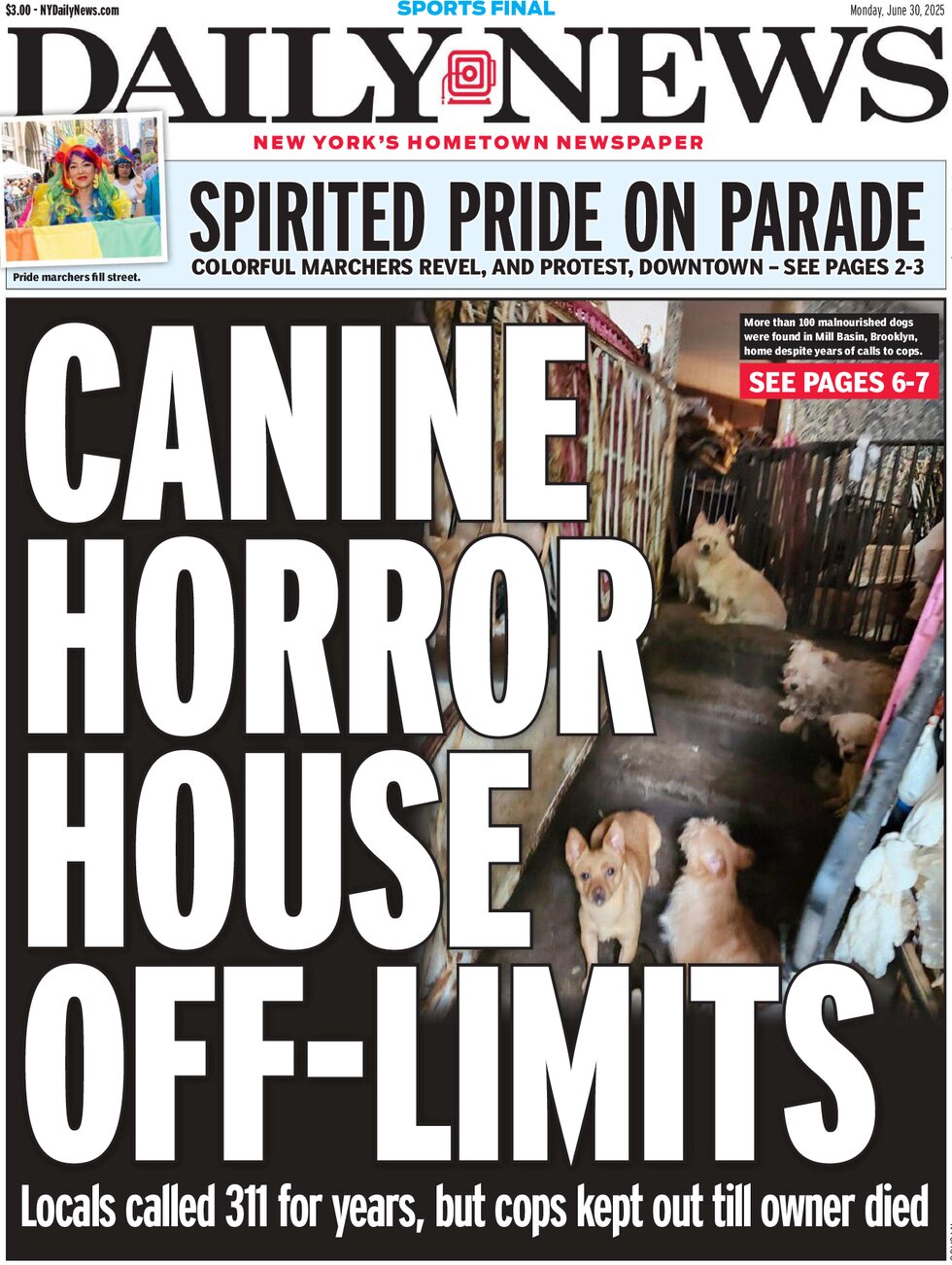Daily News (New York) - Cover - 06/30/2025