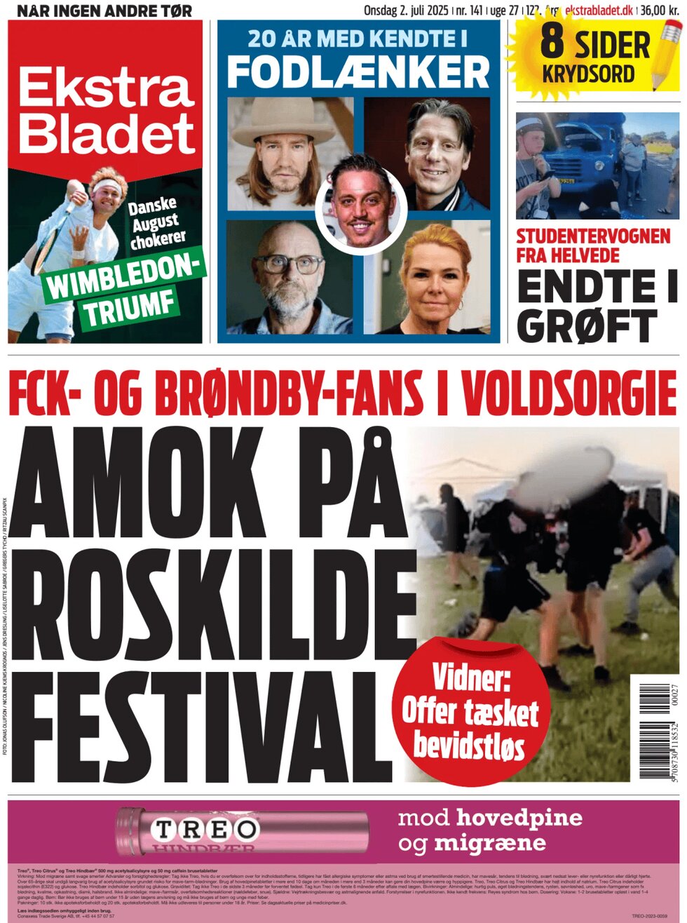 Ekstra Bladet - Front Page - 07/02/2025