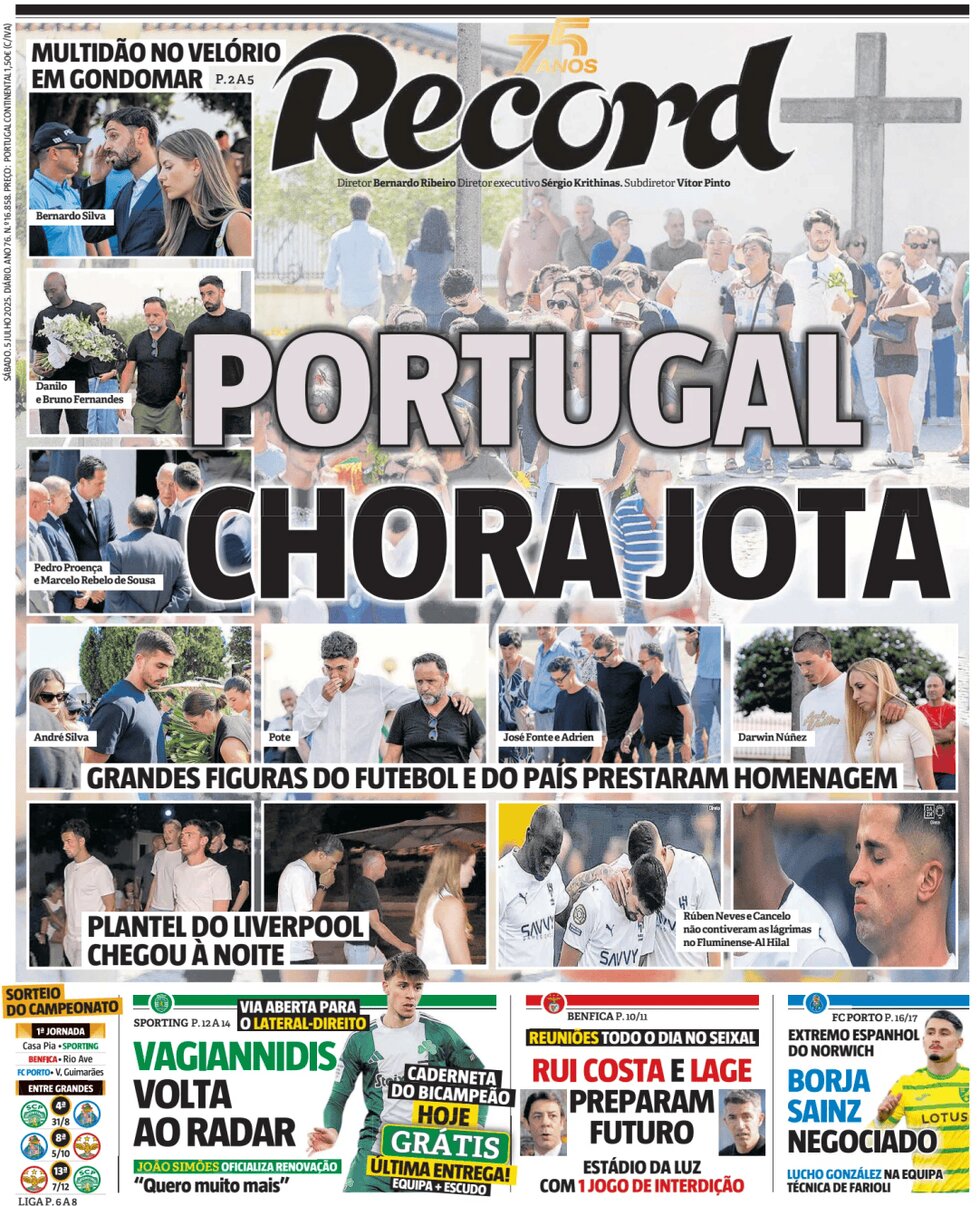 Record - Front Page - 07/05/2025