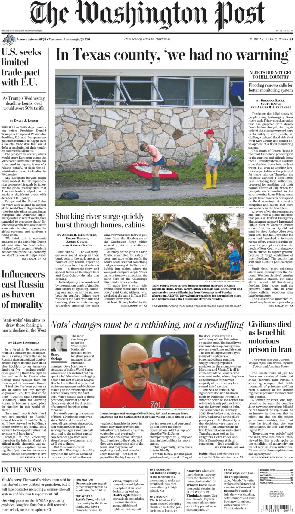 🗞️ [ #FrontPage Headlines ]