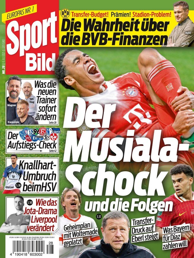 Sport Bild - Cover - 07/09/2025