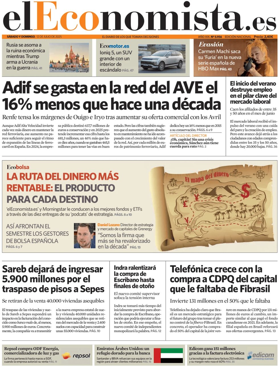 El Economista - Front Page - 07/12/2025