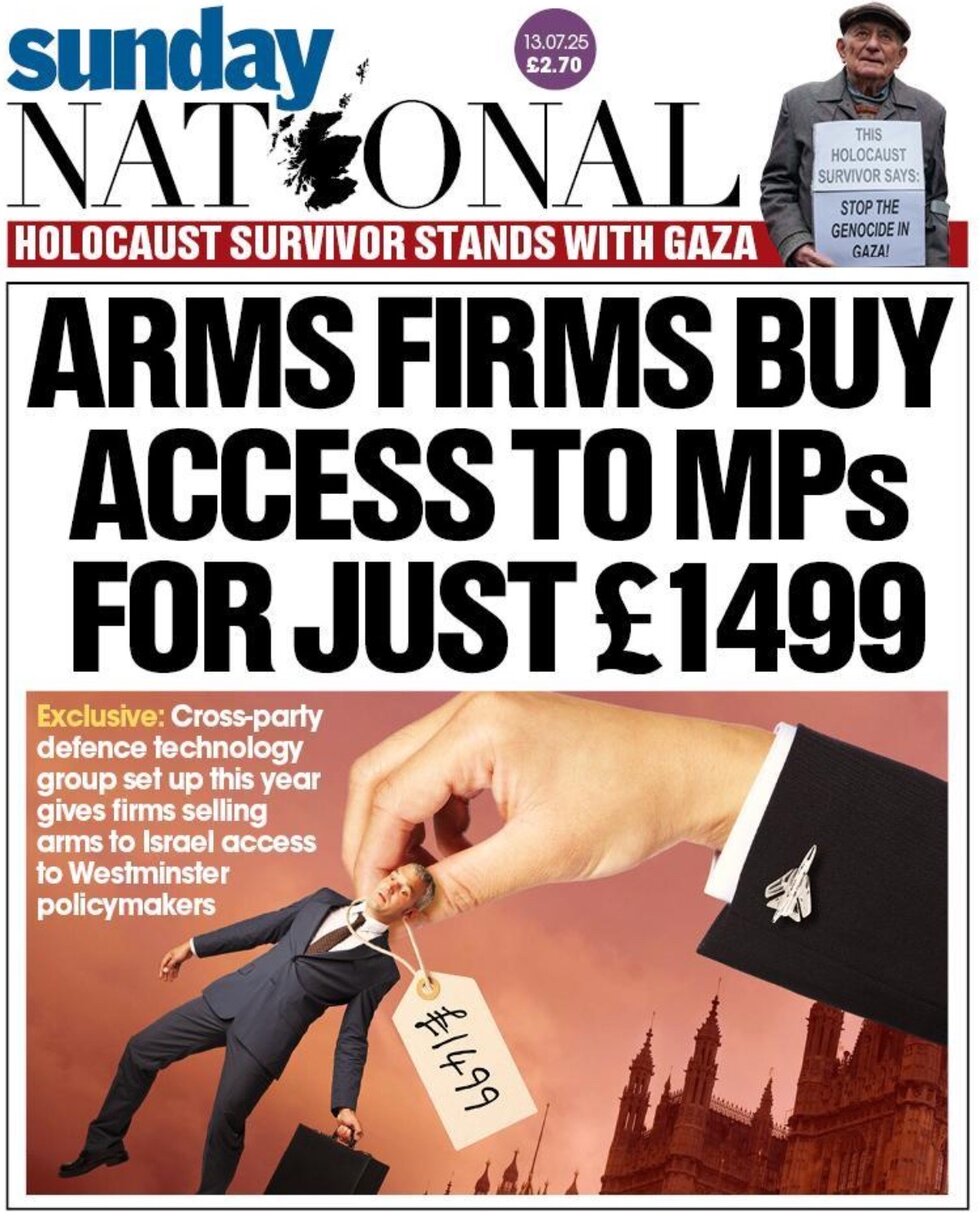 The National (Scotland) - Front Page - 07/13/2025