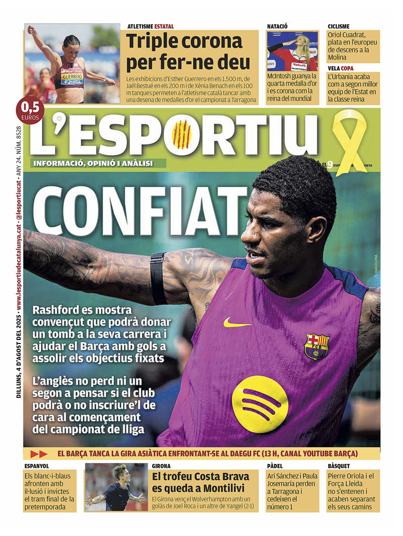 L'Esportiu - Front Page - 08/04/2025