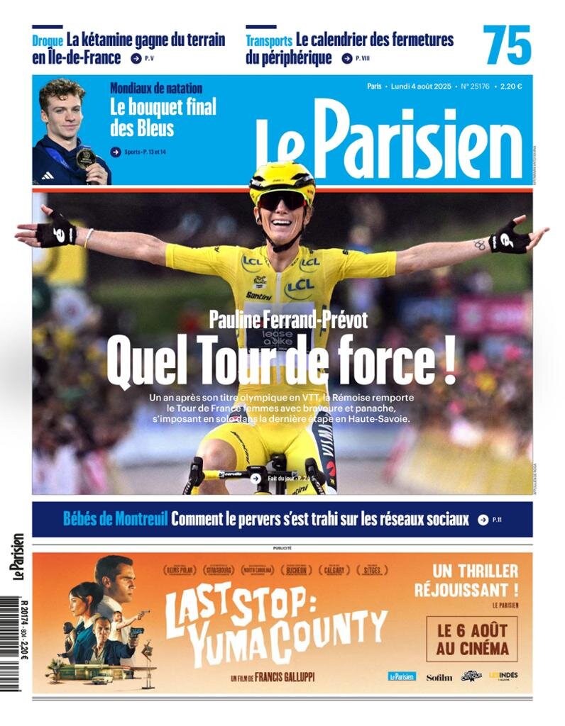 Le Parisien - Front Page - 08/04/2025