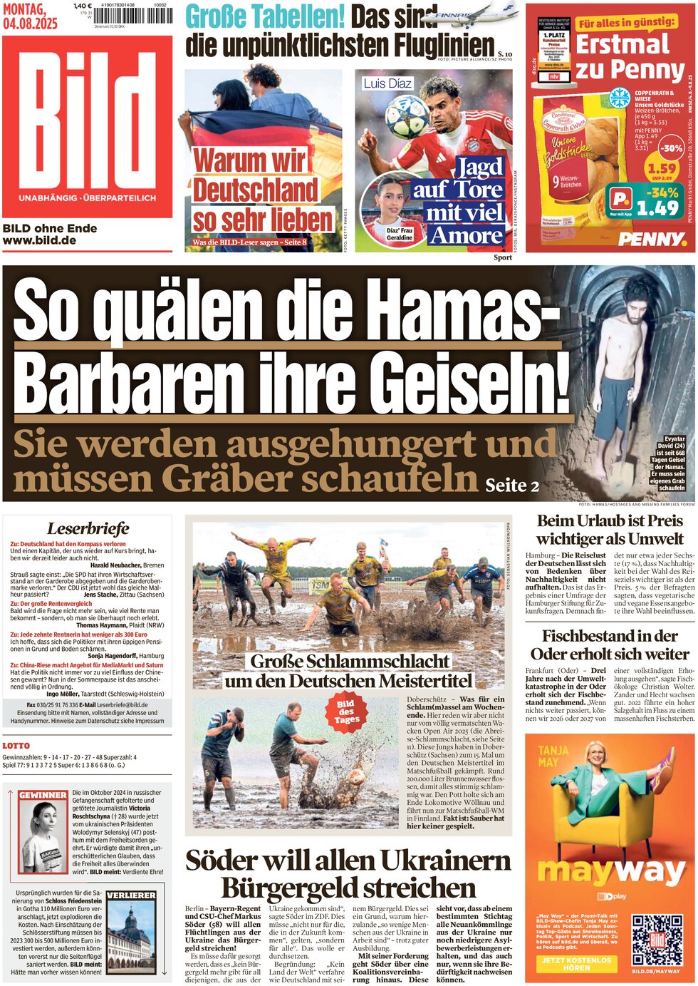 Bild - Front Page - 08/04/2025