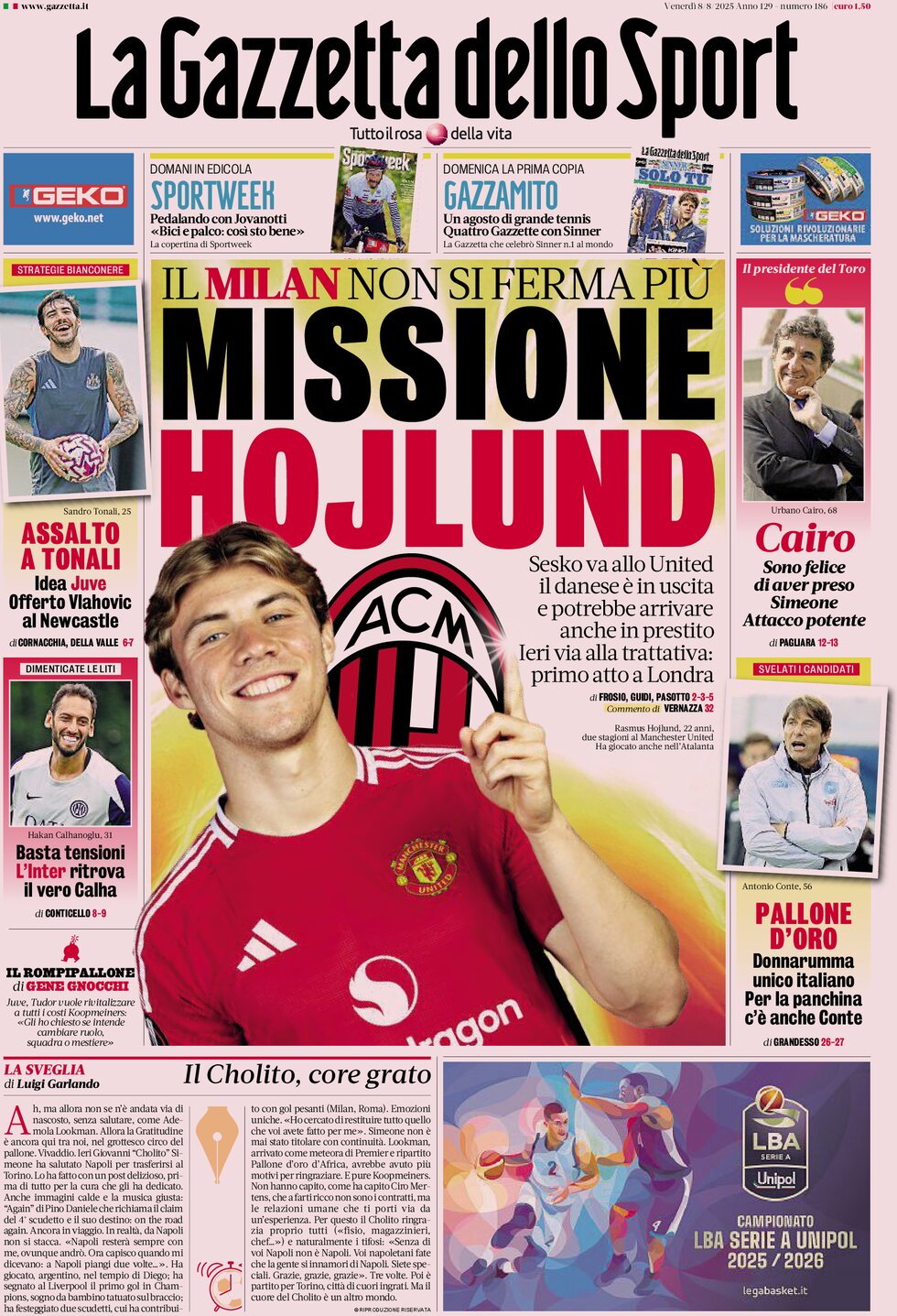 🗞️ [ #FrontPage ] ⚽