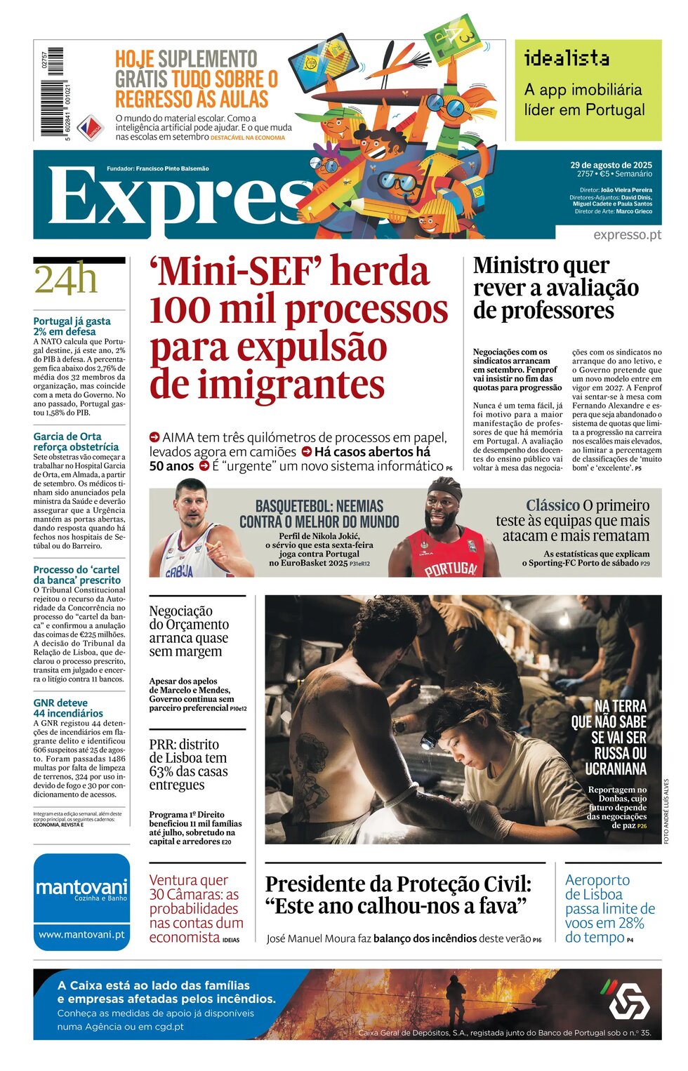 Expresso - Cover - 08/29/2025