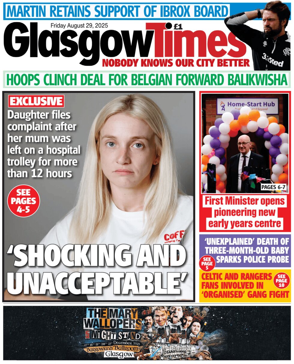 Glasgow Times - Front Page - 08/29/2025
