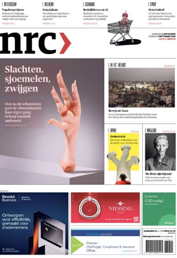 NRC Handelsblad - Front Page - 09/06/2025