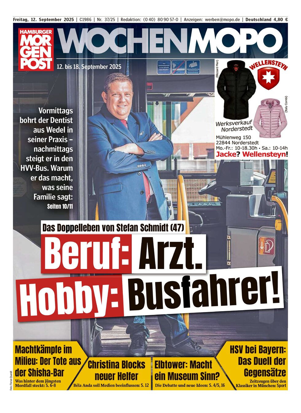 Hamburger Morgenpost - Cover - 09/12/2025