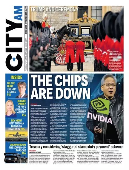 City A.M. - Front Page - 09/18/2025