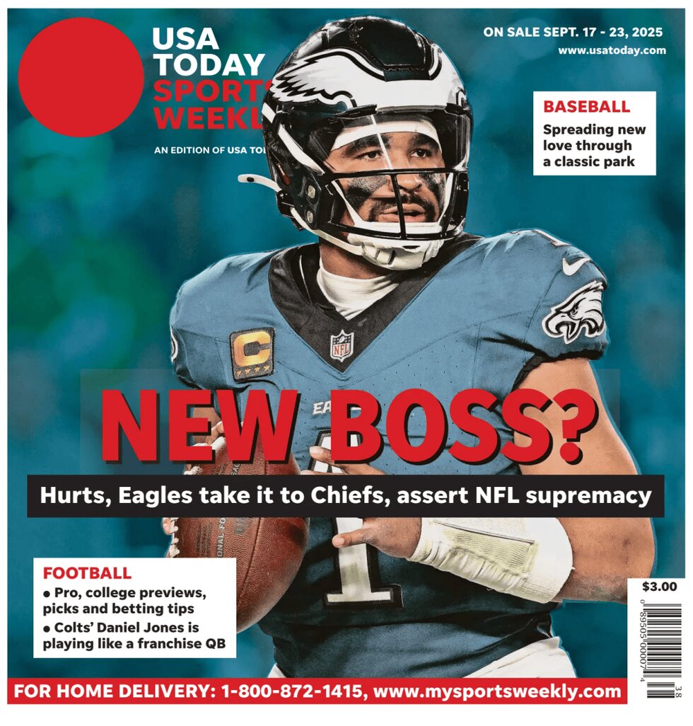 USA Today Sports - Cover - 09/17/2025